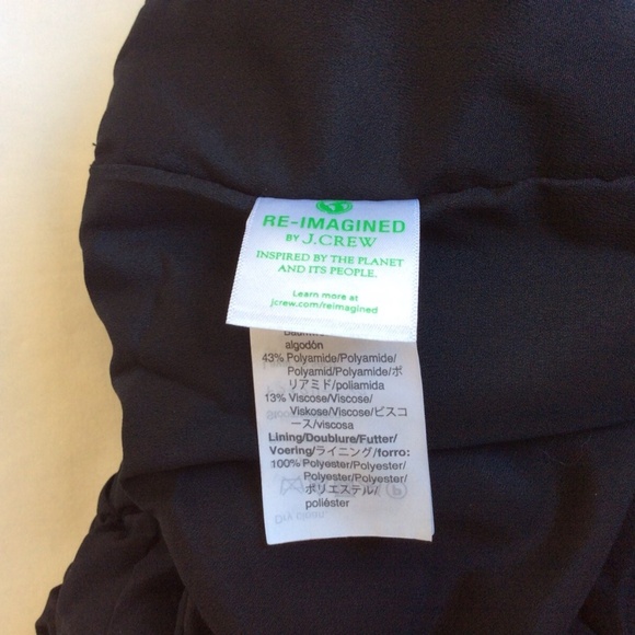 J.Crew Collection Black Lace Pants Fully Lined Size 4T - Picture 8 of 9